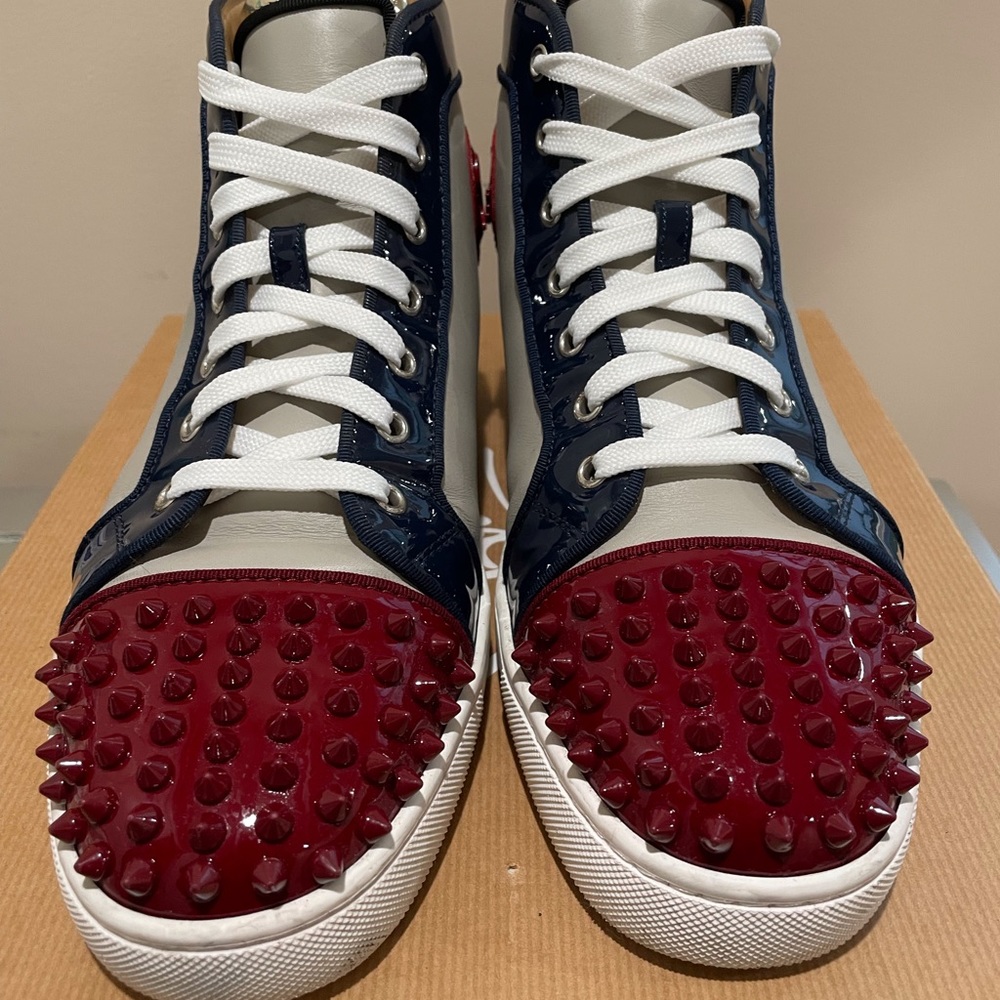 Men’s Christian Louboutin Spiked “Lou” Sneaker